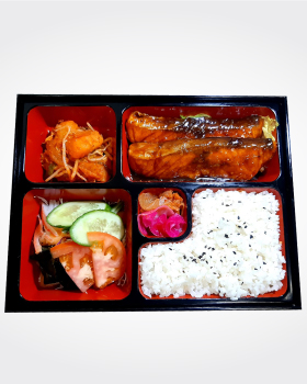 Salmn-teriyaki-bento